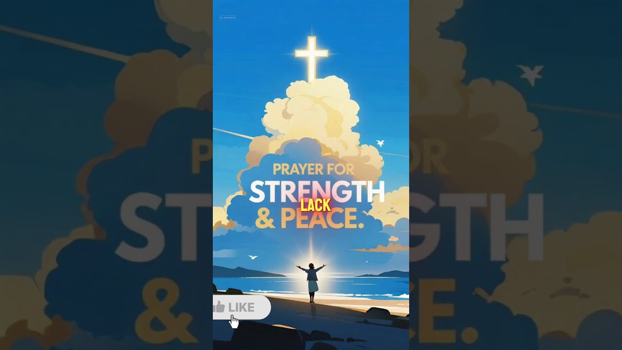 🙏 Powerful Prayer for Strength, Peace & Overflow | Walk in God&rsquo;s Favor ✝️ #motivation #faithoverfear