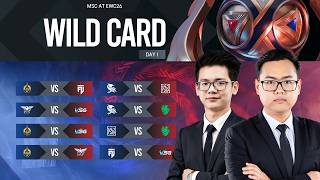 [ Restream] MLBB MSC at EWC 2026|WILD CARD (DAY 1) 🇲🇲LIVE🔴