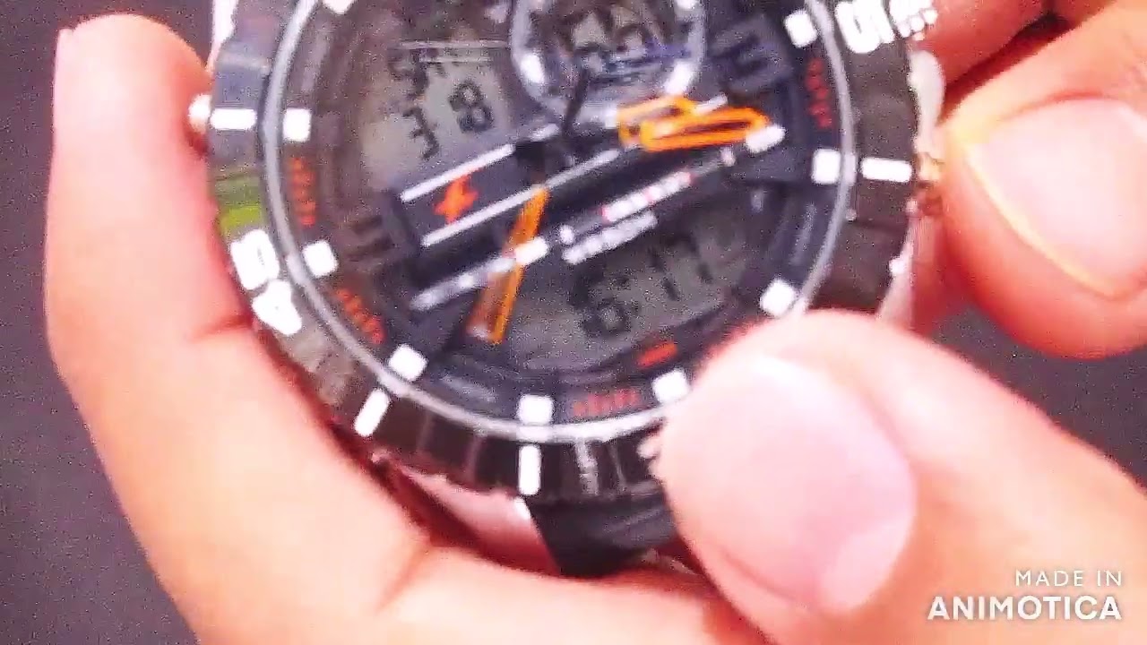 Fastrack Analog-Digital Style NP38035SP03 watch unboxing
