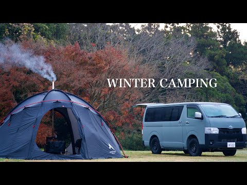 【初めての車中泊】冬キャンプはこのスタイルが一番快適！？