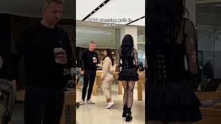 Goth goes into public 👀