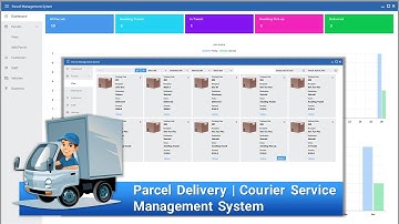 C# Source-code ~ Modern Parcel Delivery | Courier Service #Management #System #MySQL #SQLServer