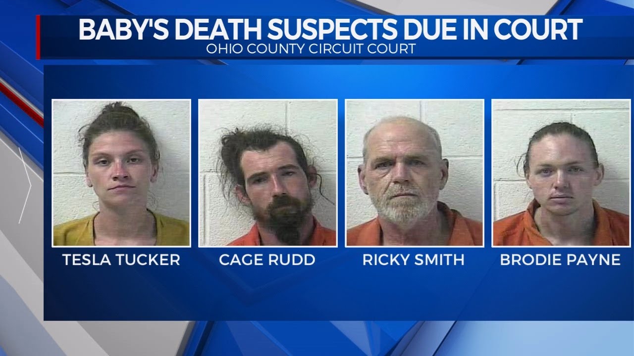 Babys death suspects due in court today in Ohio County - YouTube