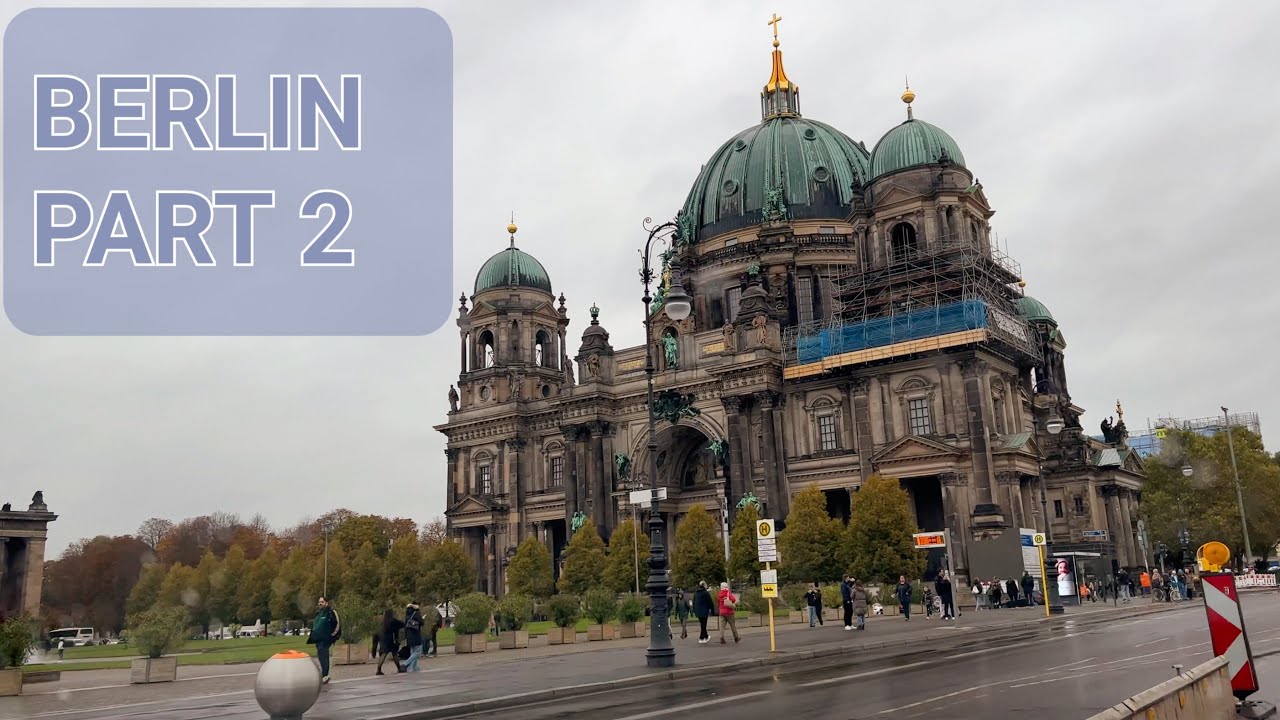 Germany VLOG Part 3 - Berlin Tour and Shopping Part 2