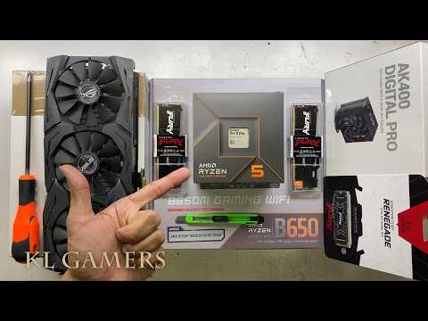 AMD Ryzen 5 7600 msi B650M GAMING WIFI RENEGADE AK400 ASUS