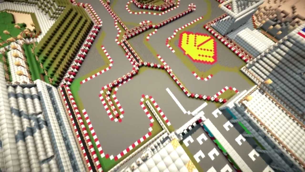 Minecraft Cinematic ¦ The Beauty of Racing - YouTube