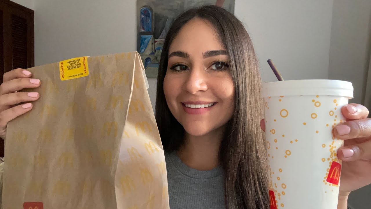ASMR COMIENDO MCDONALDS - Mouth Sounds, Chewing