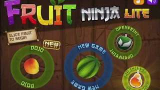 Fruit ninja free gameplay