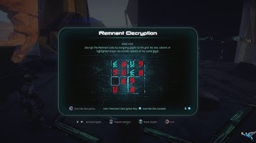 Mass Effect Andromeda A Better Beginning Remnant Puzzle Guide