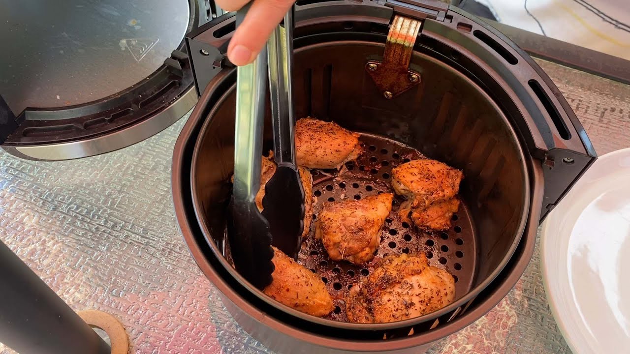 Air Fryer Chicken Thighs Recipe How To Cook Boneless Skinless Chicken