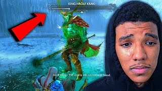 KING BERSERKER BOSS FIGHT hurt my soul... (God of War Ragnarok King HROLF KRAKI) screenshot 2
