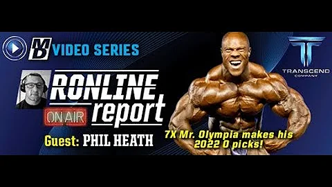 7X Mr. Olympia Phil Heath Ronline Report SPECIAL E...