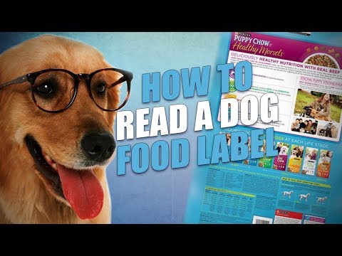 How To Read A Dog Food Label