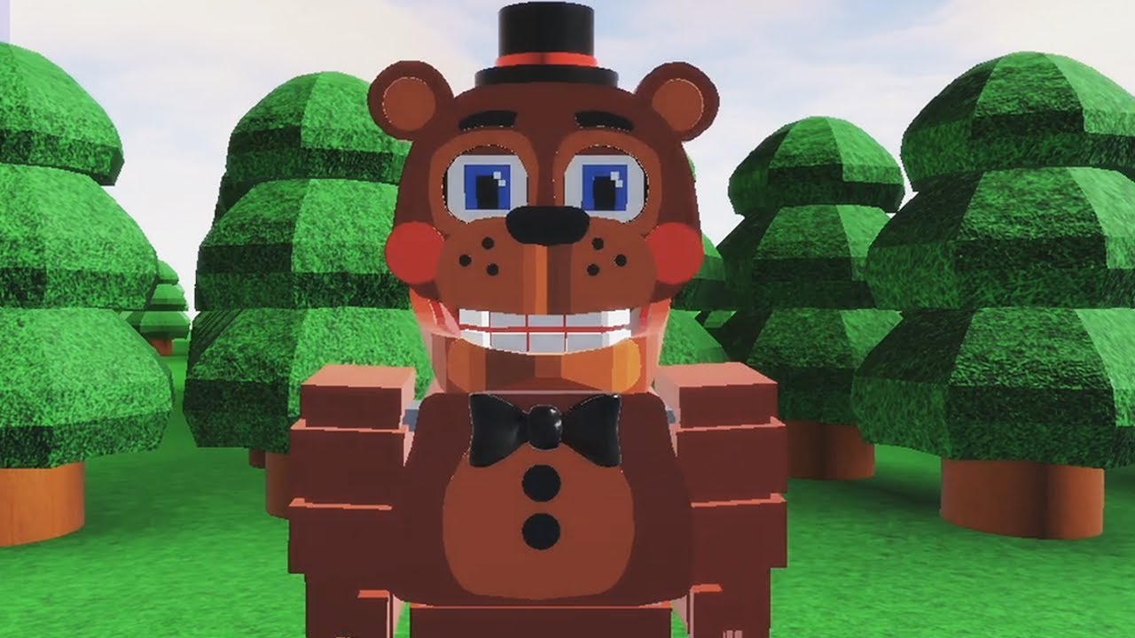 Playing As The Fnaf World Animatronics Exploring The Forest Roblox Fnaf World Multiplayer Youtube - animatronic world roblox phantom freddy