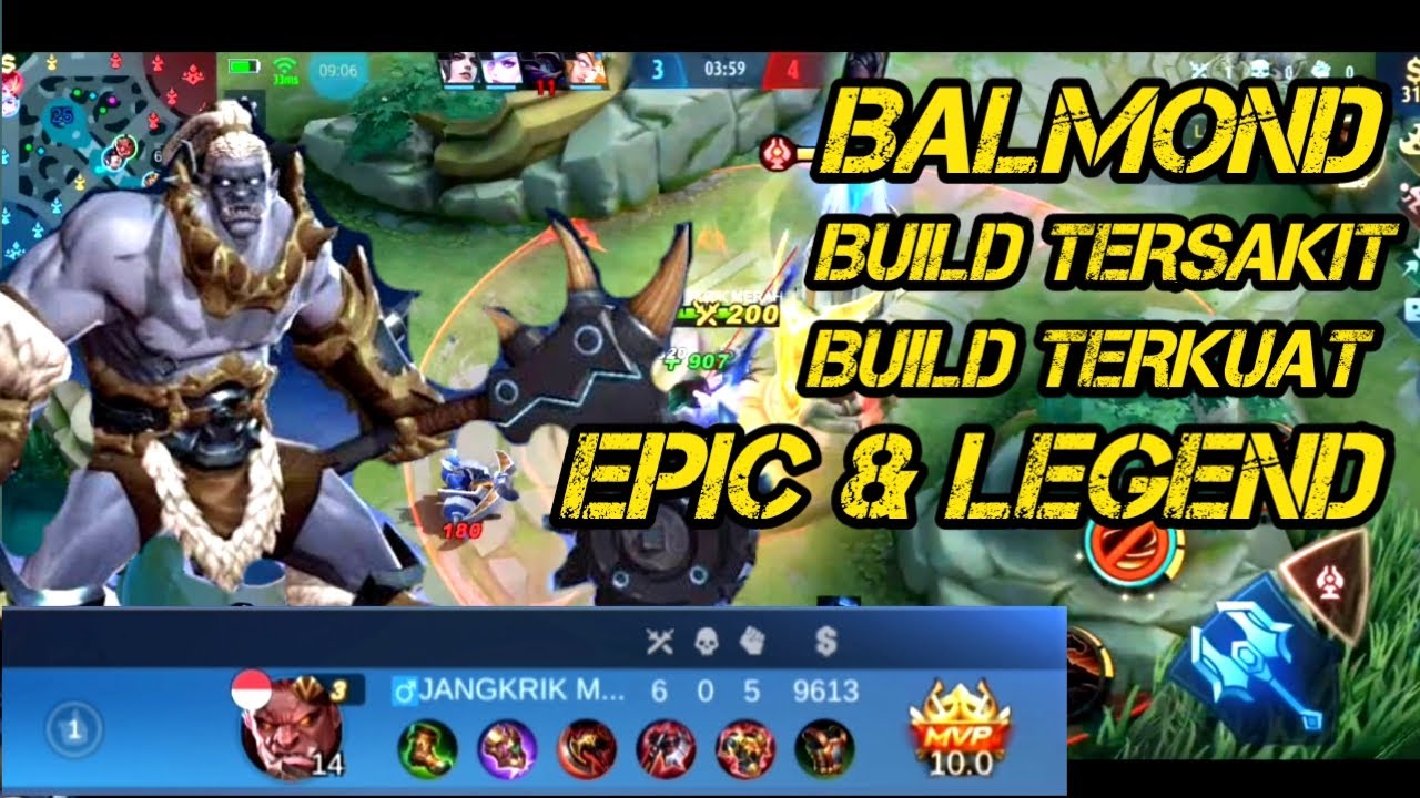 Balmond build terbaru EPIC DAN LEGEND 2022_balmond build tersakit dan ...