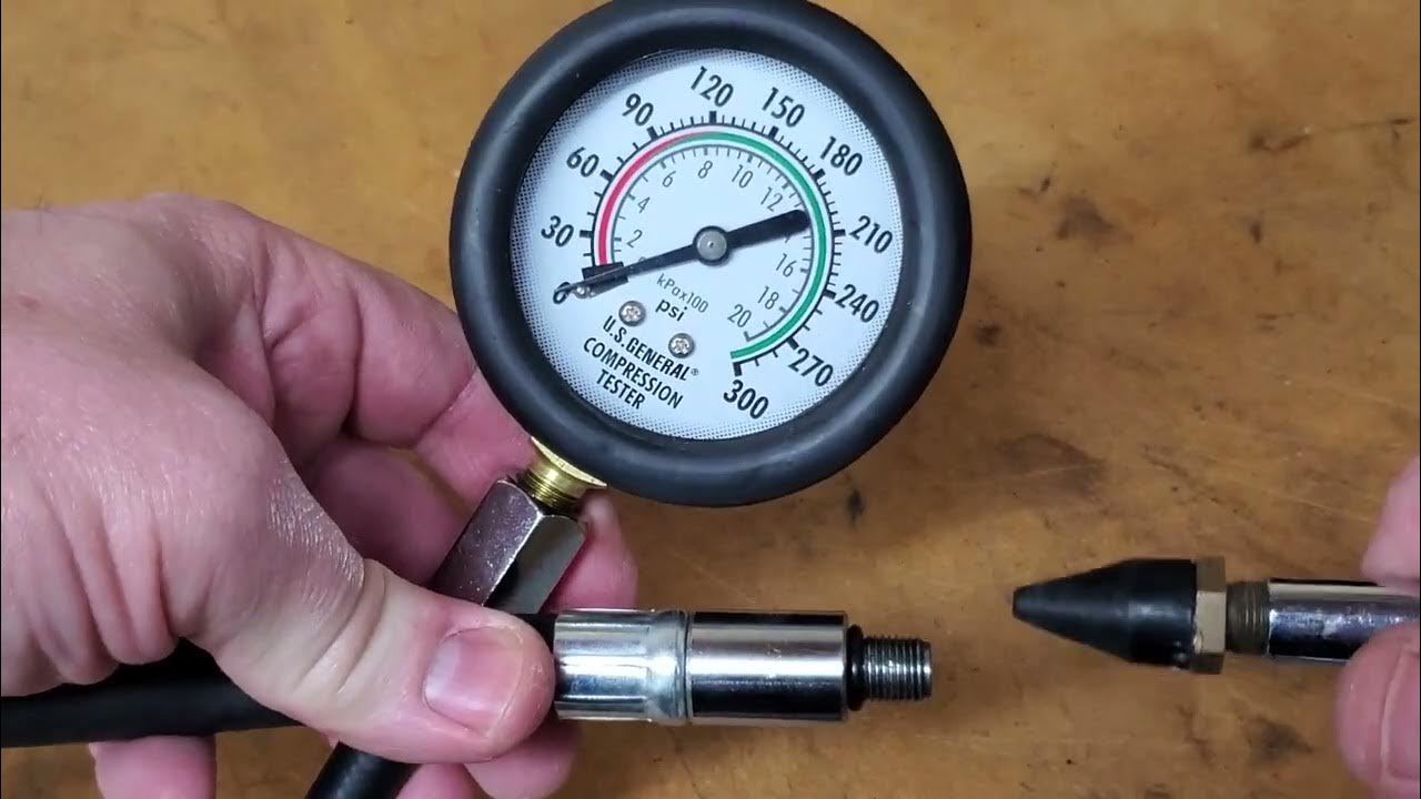 Harbor Freight / U.S. General Compression Tester Gauge Accuracy - YouTube