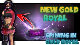 NEW GOLD ROYAL ๐ค || SPINING IN GOLD ROYAL || RKGAMING || FUKREYGAMERS