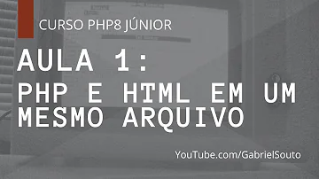 O que você entendeu sobre páginas HTML e PHP diferenças?