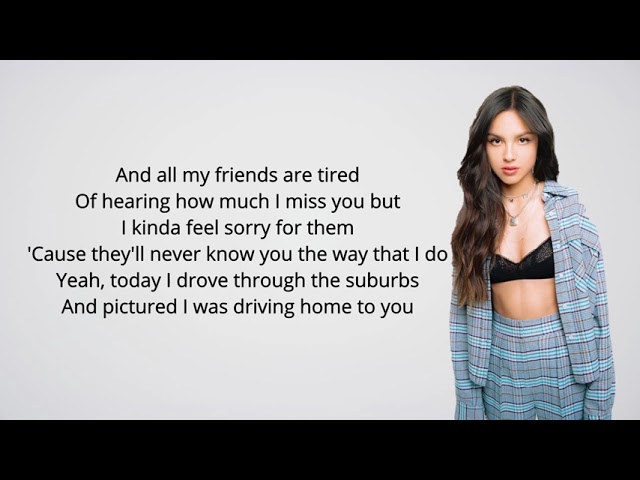 Olivia Rodrigo - drivers license (Lyrics) class=