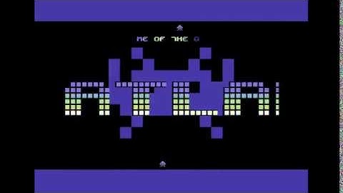 Atlantis - 4k Intro (Invaders) | C64 4K Intro