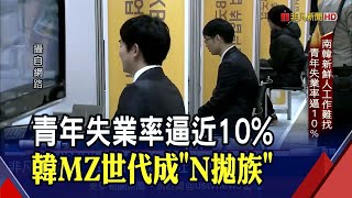 南韓MZ世代成&quot;N拋族&quot; 不婚不生.不買房也不敢有夢想...卻是最 ... 