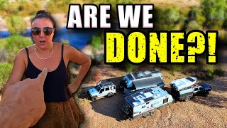 IS LIVING IN A CARAVAN GETTING TOO HARD? | OUTBACK AUSTRALIA OFFGRID OFF ROAD CARAVAN