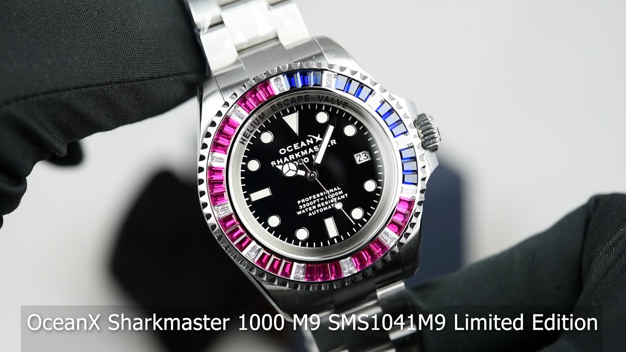 OceanX Sharkmaster 1000 M9 SMS1041M9 Limited Edition