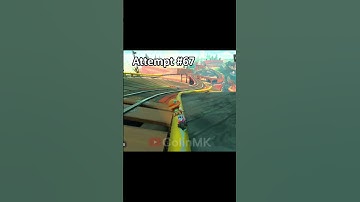 Crazy shroomless shortcut... 💀 #shorts #mariokart