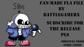 FNF Indie Cross Sans FLA