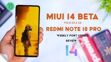 MIUI 14 China Beta for Redmi Note 10 Pro/Max Review, Smooth Ui all New features & Bug Explain 🔥
