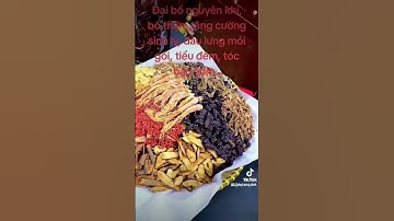 Thuốc ngâm rượu bổ thận