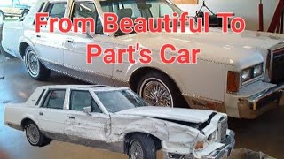 Parting out Mom and Dad's Beautiful 1989 Lincoln Town Car 