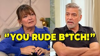 Famous George Clooney Kicked Off Lorraine Kelly’s Show After Heated Clash Profile