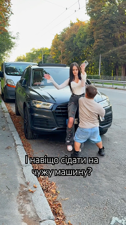 WHY ARE THESE GIRLS CONSTANTLY GETTING IN THE CAR??? @lilvi