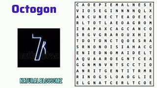 Word Search - Shapes