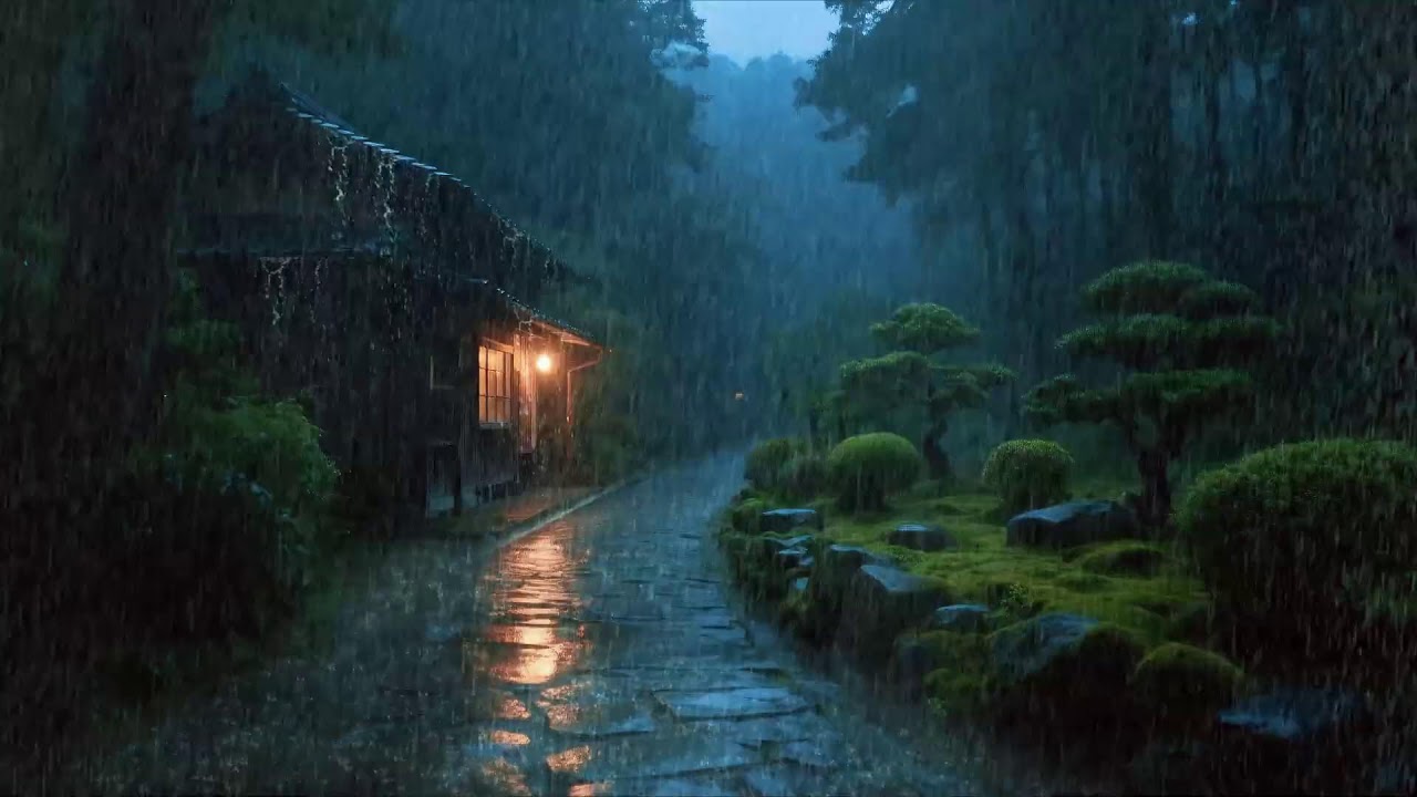 Rain on Tent Camping ASMR for Deep Sleep, Nature Escape, and Outdoor Relaxation Vibes