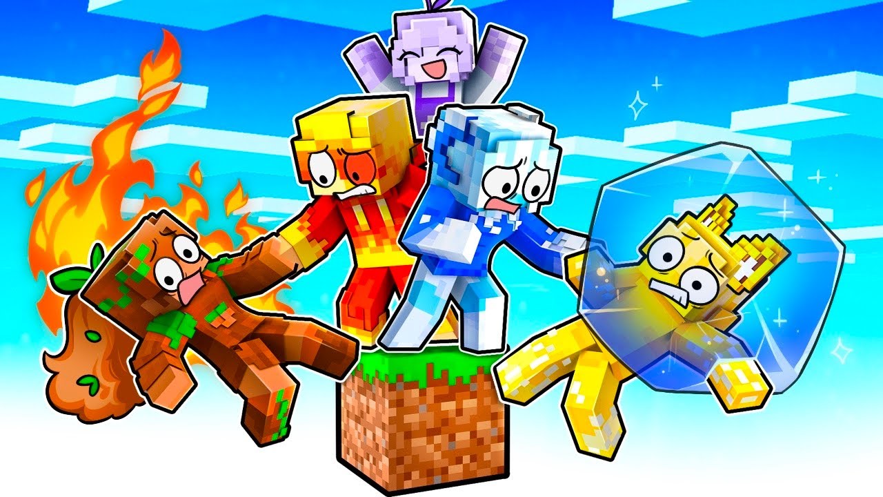 5 ELEMENTALS on ONE BLOCK!