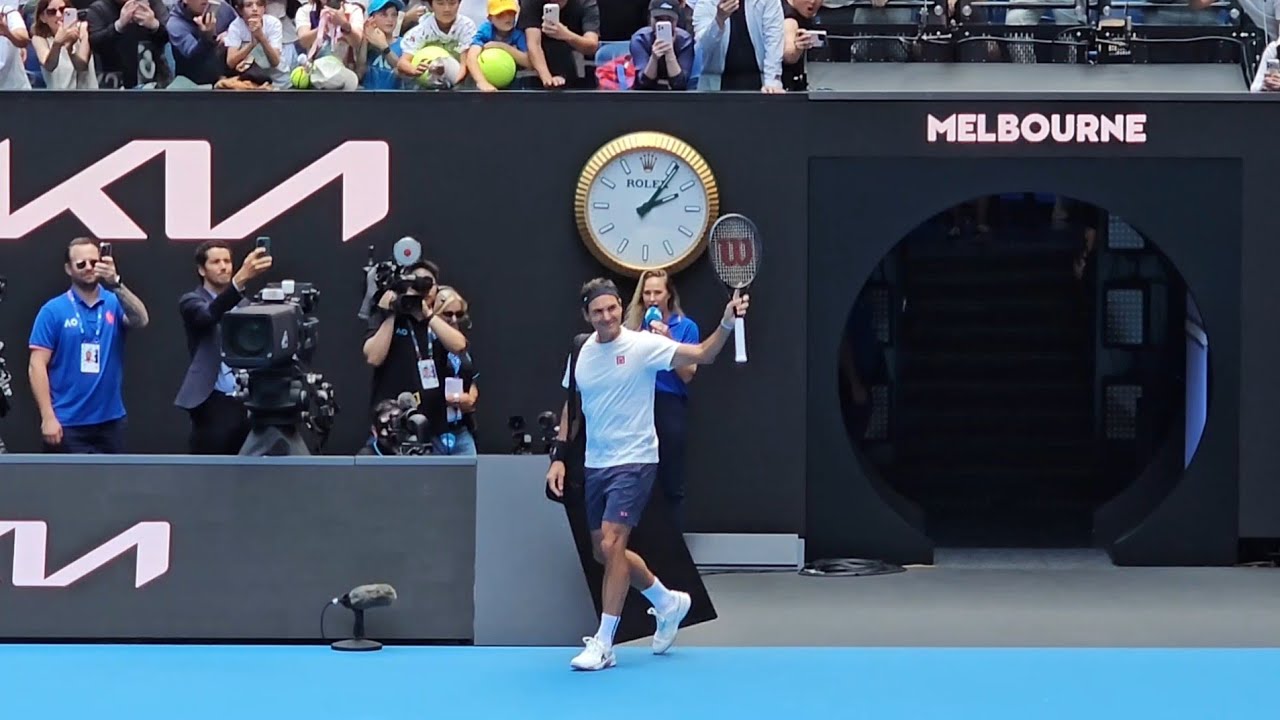 In the Presence of Greatness - Roger Federer is back at the Australian Open 2026