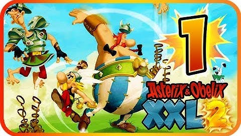 Asterix & Obelix XXL 2 Walkthrough Part 1 Remaster (PS4, XB1, PC, Switch) Lutetia