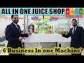 All in one juice shop machine   latest model   one machine for 6 business 