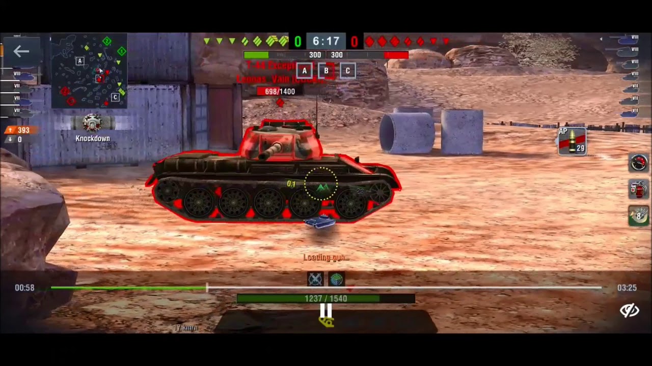 World of Tanks Blitz IRAN BLITZ Ammo racks 2 YouTube