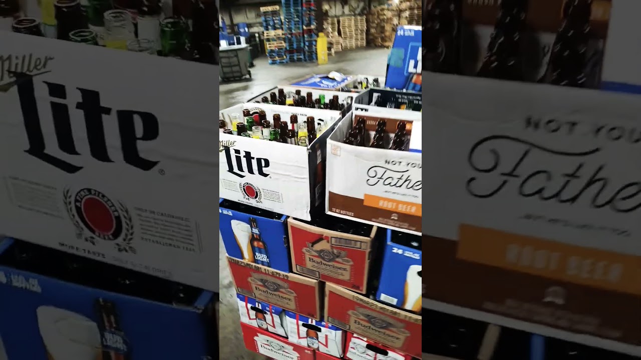 Warehouse workers cleaning out my 2018 Freightliner Sideloader truck after 