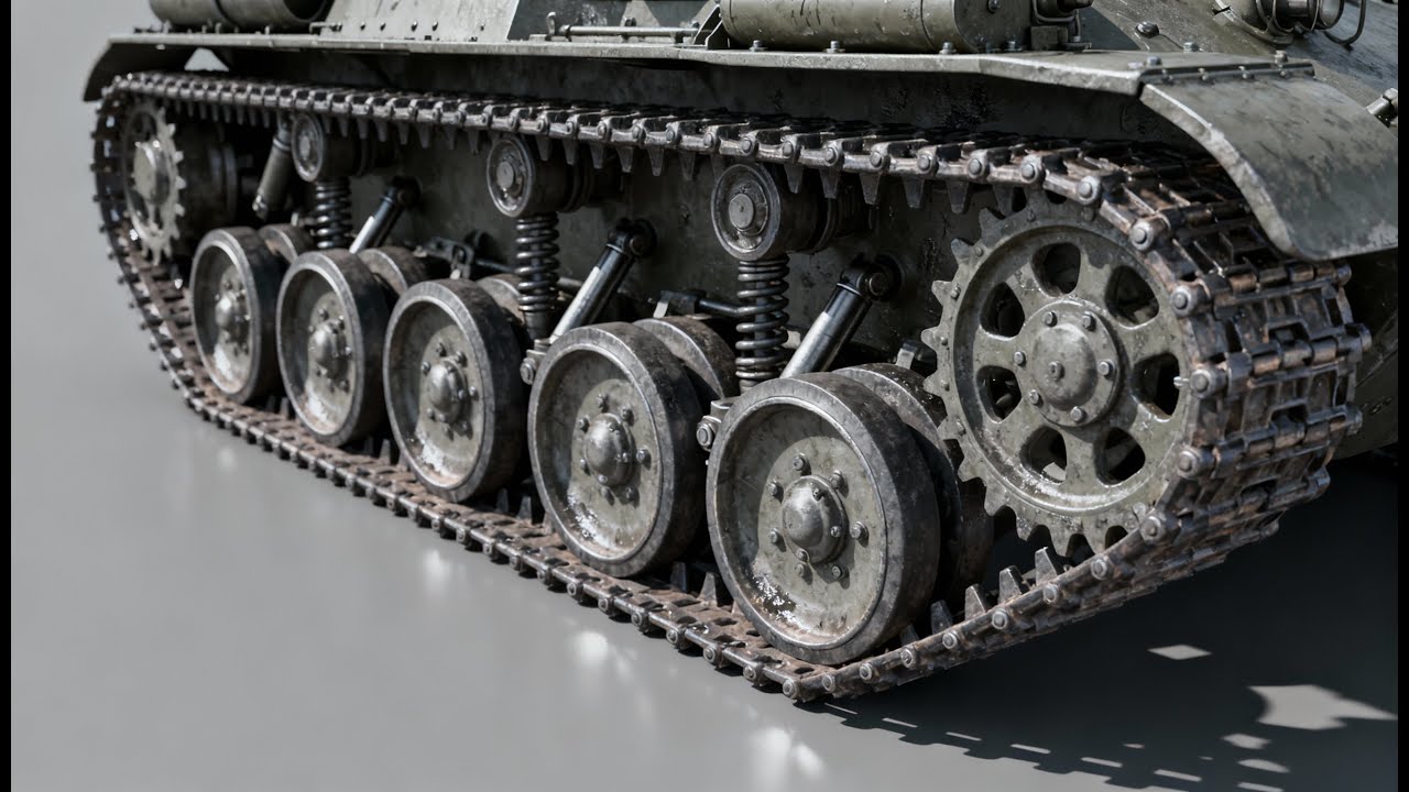 Sowjets STAHLEN Panther-Federung für 100.000 T-54 - Keine Lizenz, Milliarden verdient