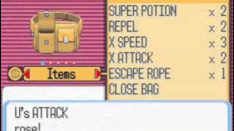 Pokémon Ruby Improved Speed Run Segment 11