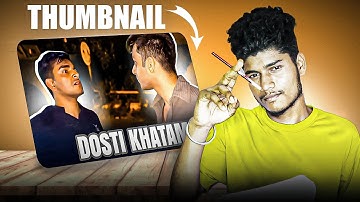 Arush Bola Jaisa Thumbnail Kaise Banaye | Viral Thumbnail Editing on Mobile"