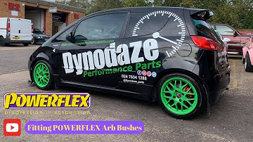 Mitsubishi Colt CZT Fitting Powerflex Anti Roll Bar Bushes