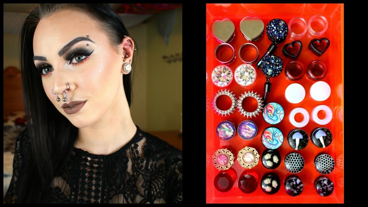 My Plug and Body Jewelry Collection! YouTube