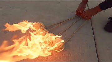 Crispy Clowns Static Fire Poi Demo