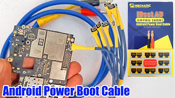 Android power boot cable Mechanic iboot AD simple version review | Turn on android without battery