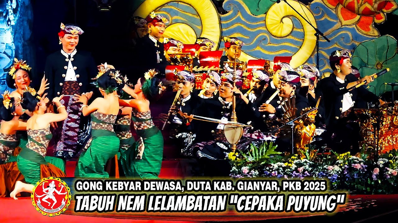 GONG KEBYAR DEWASA DUTA KAB. GIANYAR - TABUH NEM LELAMBATAN "CEPAKA PUYUNG" | PKB 2025